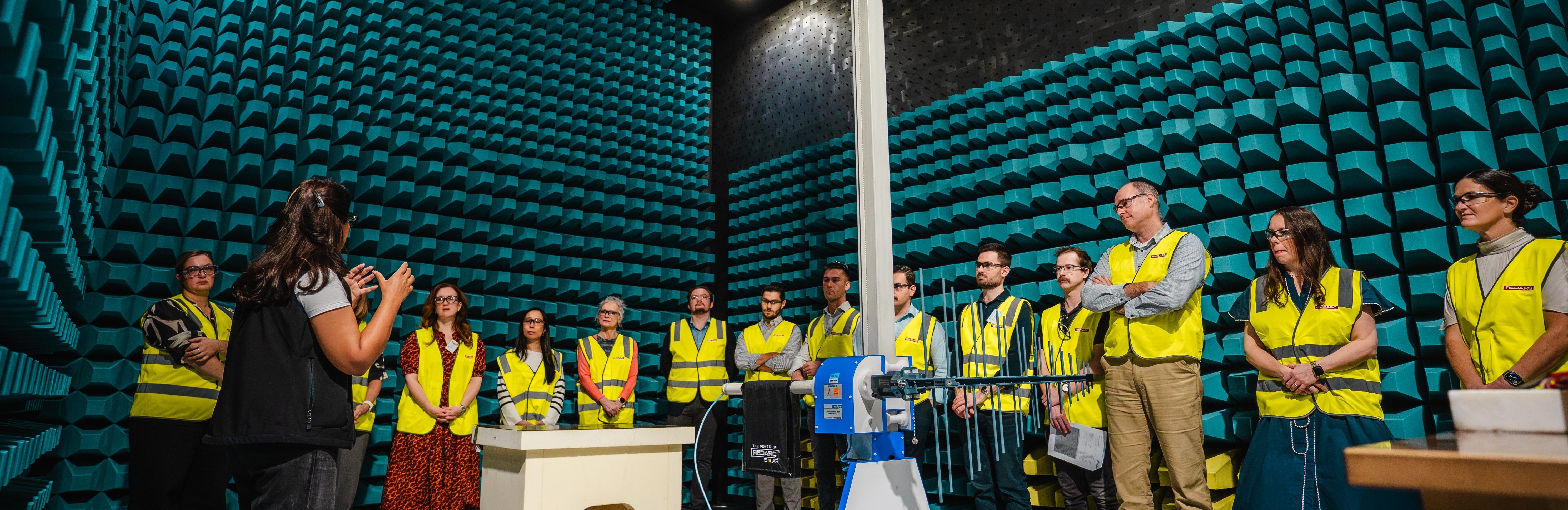 Redarc anechoic chamber